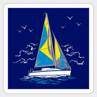 Sail into the Mystic Sticker